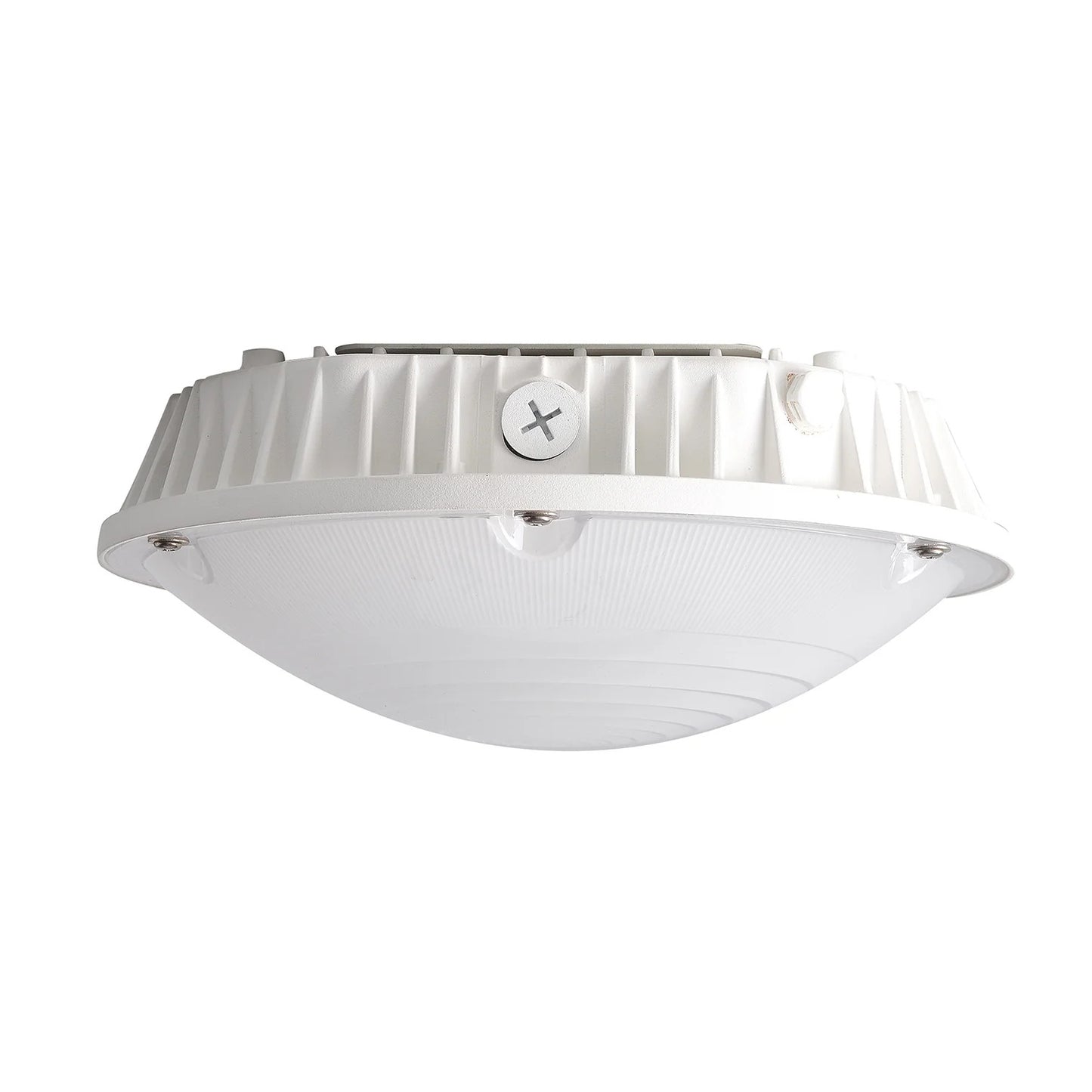 80W Round Explosion-proof Low Bay Light Class 1 Division 2 CCT 5000K (2 pcs)