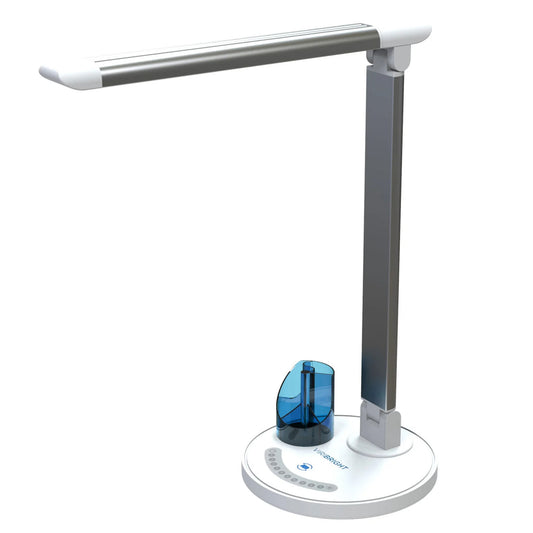 LED Desk Lamp with Touch Controls & USB Charging Port
