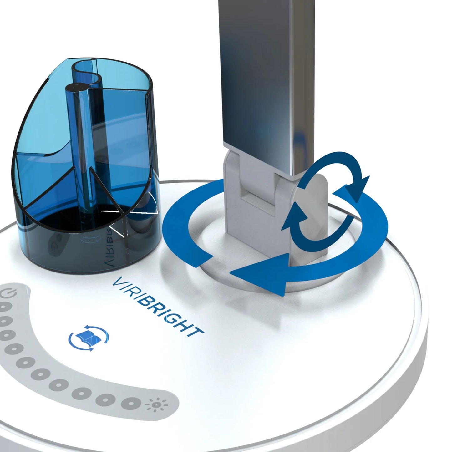 LED Desk Lamp with Touch Controls & USB Charging Port